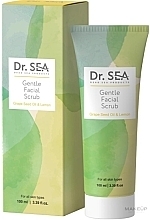 Peeling do twarzy z olejem z pestek winogron i ekstraktem z cytryny - Dr. Sea Gentle Facial Scrub — Zdjęcie N1