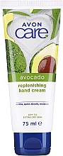 Nawilżający krem ​​do rąk z olejkiem z awokado - Avon Care Avocado Replenishing Hand Cream — Zdjęcie N1