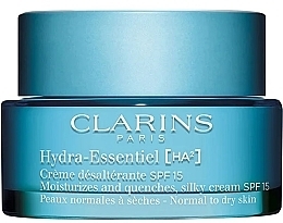 Kup Krem na dzień do cery normalnej i suchej SPF 15 - Clarins Hydra-Essentiel [HA²] Moisturizes And Quenches Silky Cream Normal To Dry Skin