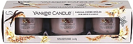 Kup Zestaw świec zapachowych Vanilla creme brulee - Yankee Candle Vanilla Creme Brulee (candle/3x37g)