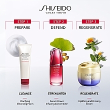 Zestaw - Shiseido Vital Perfection Holiday Kit (f/cr/50ml + clean/foam/15ml + f/lot/30ml + f/conc/10ml) — Zdjęcie N5