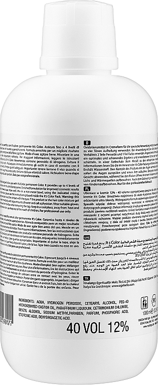 Utleniacz 40 vol. 12% - Artego Developer Oxydant — Zdjęcie N2