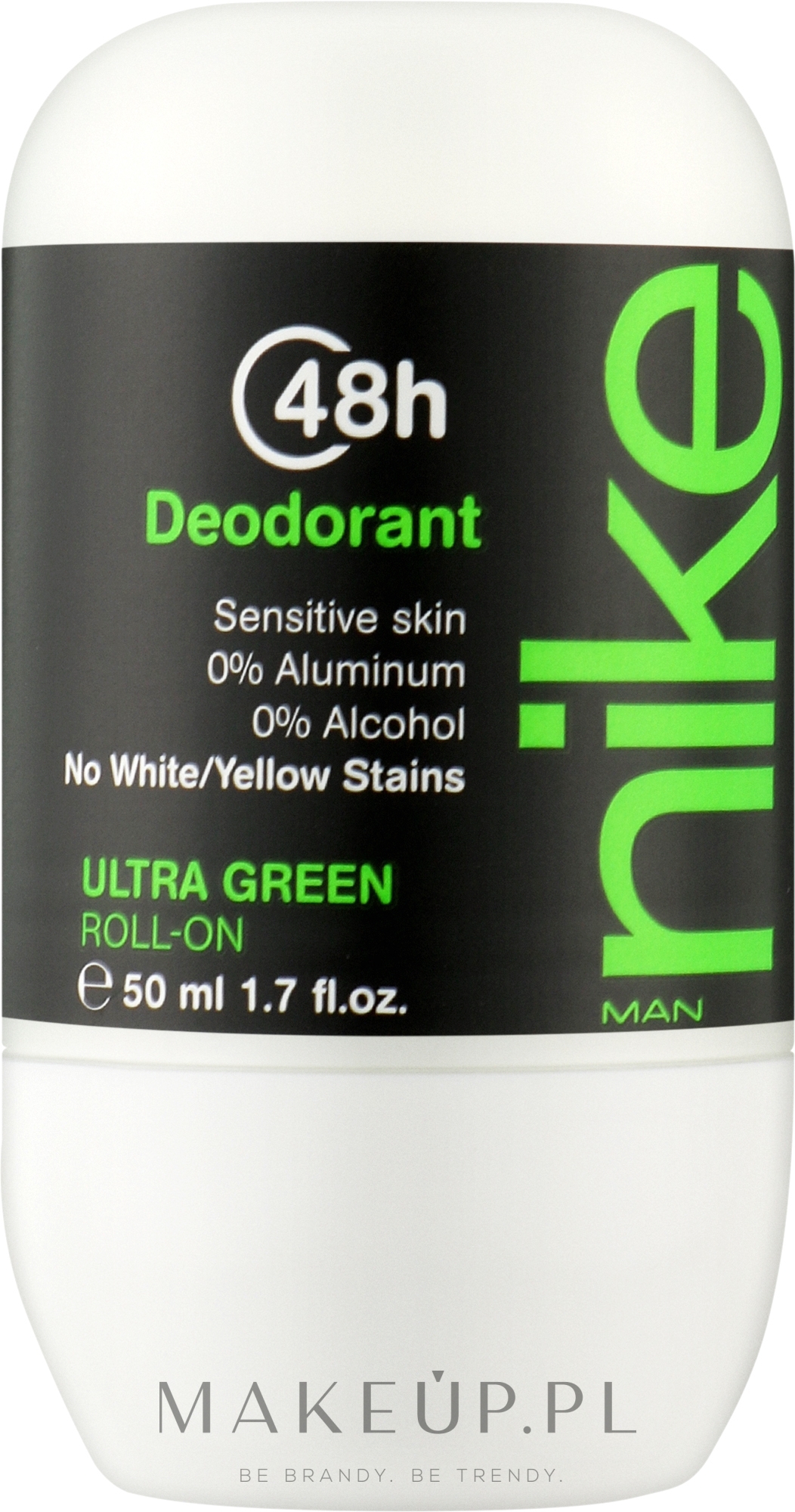 Naturalny dezodorant w kulce - Nike Men Ultra Green Roll On — Zdjęcie 50 ml