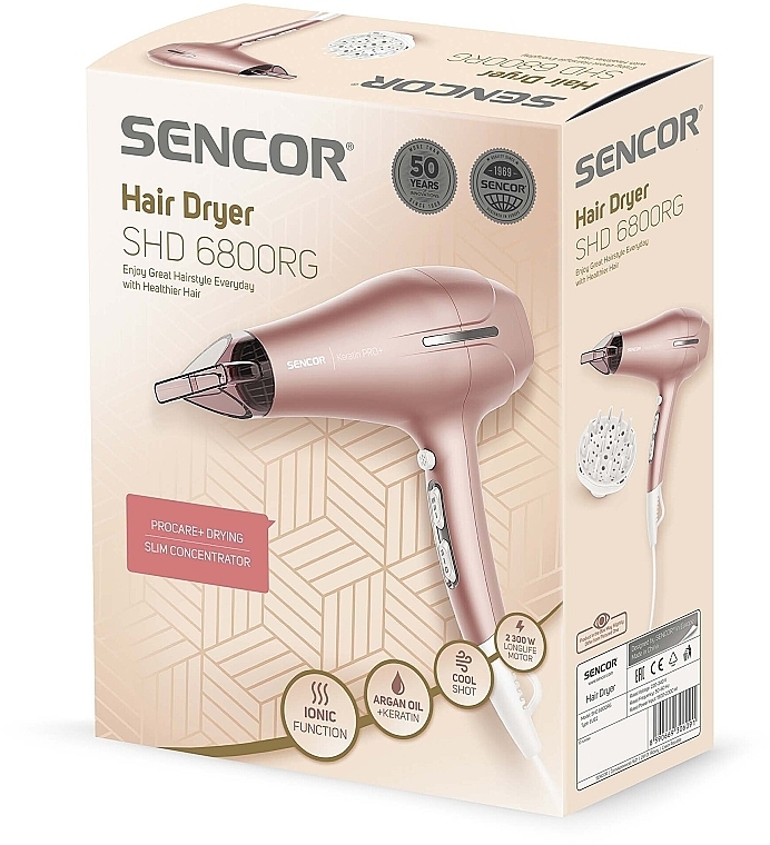 Suszarka do włosów - Sencor SHD6800RG Hair Dryer — Zdjęcie N6