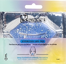 Kup Hydrożelowa maseczka na usta z brokatem - IDC Institute Glitter Hydrogel Lips Pad Blue 