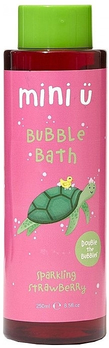 Pianka do kąpieli Połyskująca truskawka - Mini U Sparkling Strawberry Bubble Bath — Zdjęcie N1