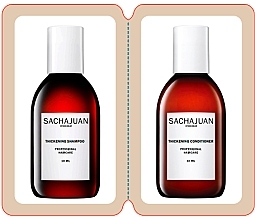 Kup Zestaw próbek - Sachajuan Thickening Shampoo & Conditioner Duo (shm/10ml + cond/10ml)