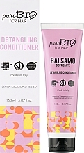 PRZECENA! Odżywka ułatwiająca rozczesywanie włosów - puroBIO Cosmetics For Hair Detangling Conditioner * — Zdjęcie N2