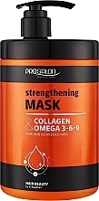 Ujędrniająca maska do włosów - Prosalon Collagen + Omega 3-6-9 Strengthening Mask — Zdjęcie N1