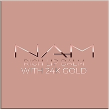 Balsam do ust - NAM Rich Lip Balm With 24k Gold — Zdjęcie N3