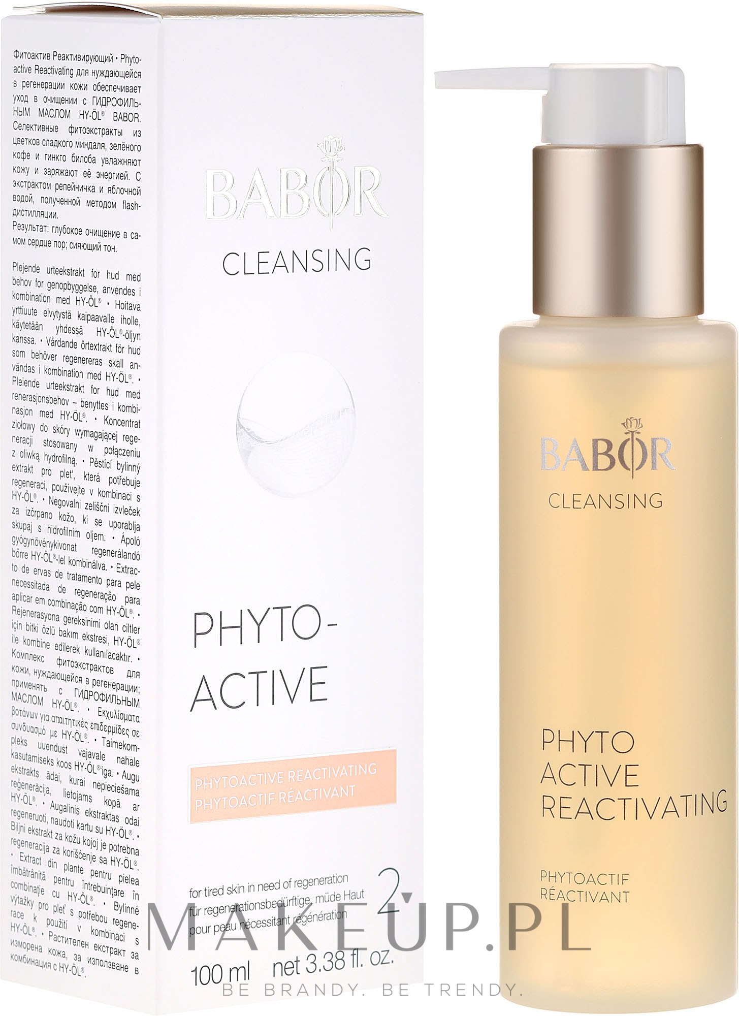 Koncentrat ziołowy do oczyszczania skóry - Babor Cleansing Phytoactive Reactivating — Zdjęcie 100 ml