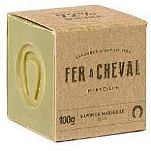 Naturalne mydło oliwkowe, w kostce - Fer A Cheval Pure Olive Marseille Soap Cube — Zdjęcie N1