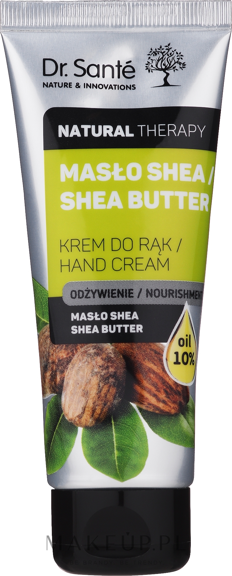 Odżywczy krem do rąk z masłem shea - Dr Sante Shea Butter Hand Cream — Zdjęcie 75 ml