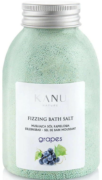 Musująca sól kąpielowa Winogrona - Kanu Nature Grapes Fizzing Bath Salt — Zdjęcie N1