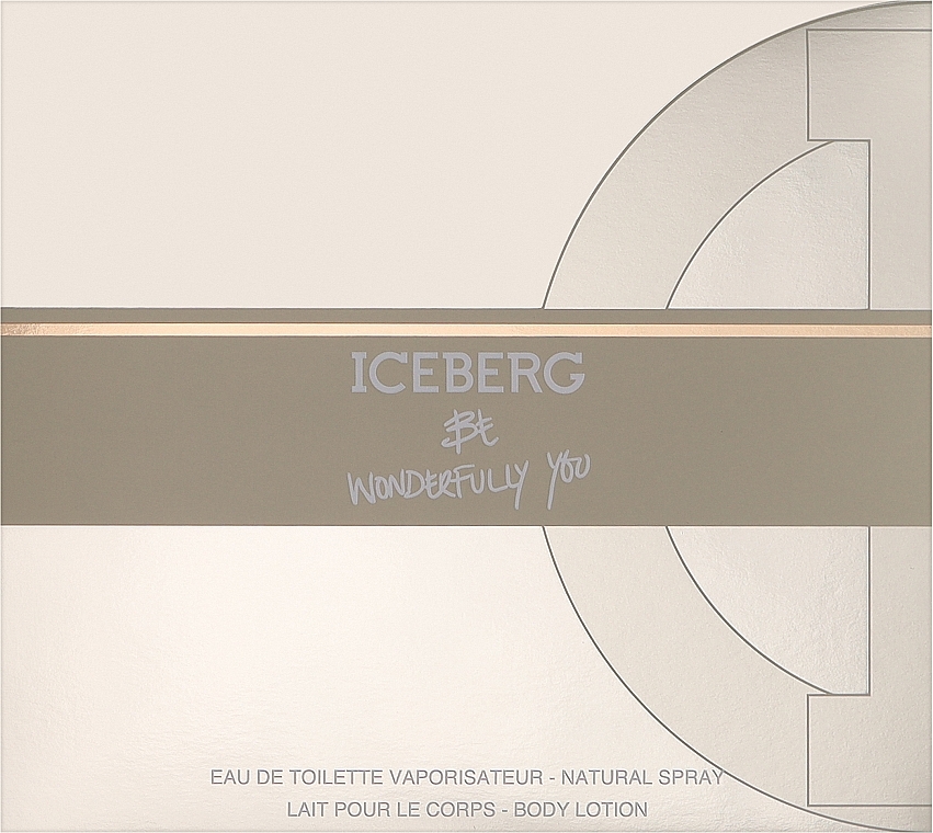 Iceberg Be Wonderfully You - Zestaw (edt/100ml + b/lot/100ml) — Zdjęcie N1