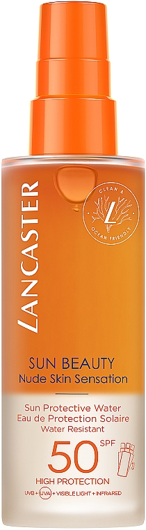 Spray do opalania - Lancaster Protector Solar Sun Beauty Sun Protective Water SPF50