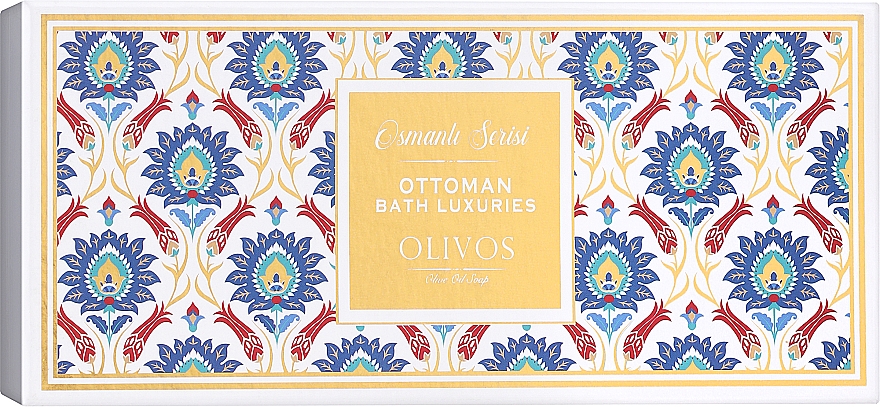 Zestaw - Olivos Ottaman Bath Luxuries Pattern Set 3 (soap/250g + soap/100g) — Zdjęcie N1