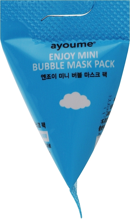 Zestaw oczyszczających maseczek bąbelkujących do twarzy - Ayoume Enjoy Mini Bubble Mask Pack