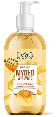 Mydło w płynie z ekstraktem z miodu - Days Cosmetics Liquid Soap — Zdjęcie N1