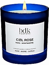 Świeca zapachowa w szkle - BDK Parfums Ciel Rose Scented Candle — Zdjęcie N3