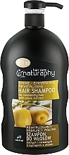 Rewitalizujący i nadający połysk szampon do włosów suchych i normalnych z wyciągiem z oliwek - Naturaphy — Zdjęcie N2