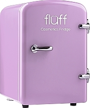 Minilodówka kosmetyczna, liliowa - Fluff Cosmetic Violet Fridge — Zdjęcie N1