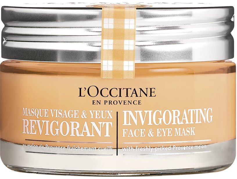 Odżywcza maska do twarzy i oczu - L'Occitane Invigorating Face & Eye Mask — Zdjęcie N1