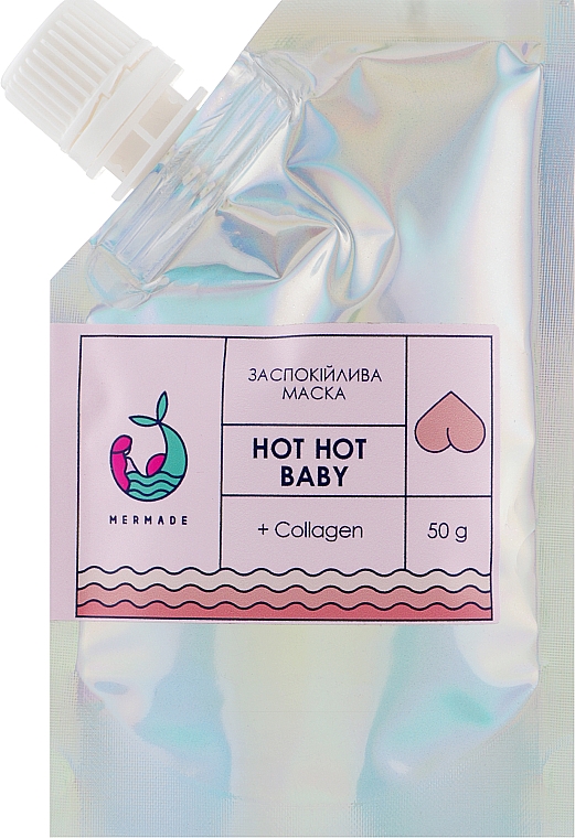 Zestaw - Mermade Hot Hot Baby (b/ser/50ml + b/scrub/50g + b/mask/50g + brush) — Zdjęcie N3