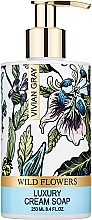 Vivian Gray Wild Flowers - Kremowe mydło w płynie do rąk — Zdjęcie N1