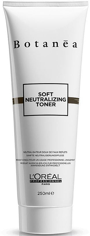 Neutralizujący kremowy toner do włosów - LOreal Professionnel Botanea Soft Neutralizing Toner — Zdjęcie N1