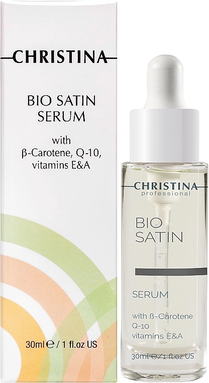 Bioserum satynowy do skóry normalnej i suchej - Christina Bio Satin Serum — Zdjęcie N2