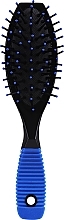 Kup Owalna szczotka do włosów, 17,5 cm, niebieska - Ampli