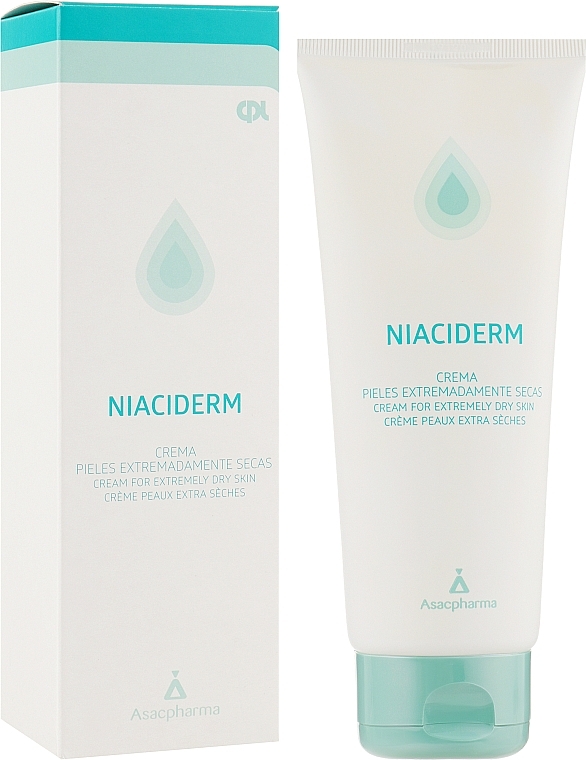 Krem do bardzo suchej skóry ciała - Asacpharma CPI Niaciderm Cream For Extremely Dry Skin — Zdjęcie N2