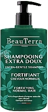 Wzmacniający szampon do włosów normalnych - BeauTerra Extra-Gentle Shampoo — Zdjęcie N1