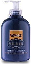 L'Amande Pour Homme - Żel do mycia twarzy — Zdjęcie N1