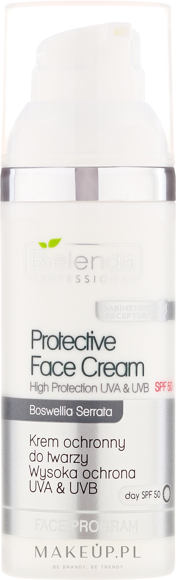 Bielenda Professional SPF 50 Protective Face Cream - Krem do twarzy — Zdjęcie 50 ml