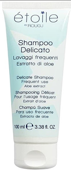 Delikatny szampon do częstego mycia włosów - Rougj+ Etoile Delicate Frecuent Use Shampoo — Zdjęcie N1