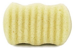 Gąbka konjac do twarzy i ciała Cytryna - Bebevisa Konjac Sponge — Zdjęcie N1