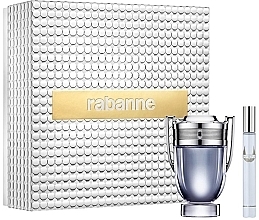 Paco Rabanne Invictus - Zestaw (edt/100ml + edt/mini/10ml) — Zdjęcie N1