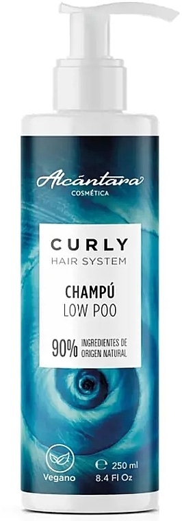 Szampon do włosów kręconych - Alcantara Cosmetica Curly Hair System Shampoo — Zdjęcie N1
