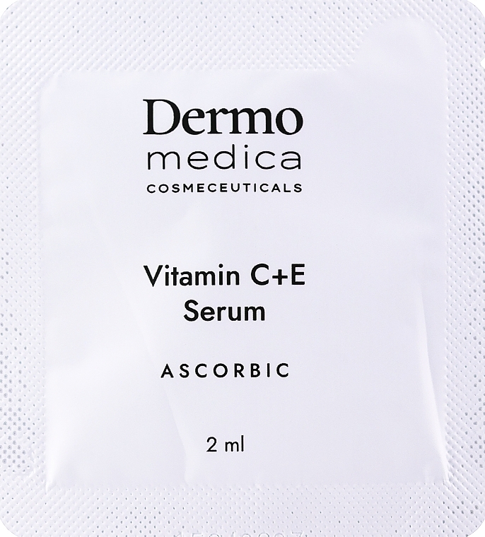 Aktywne serum z witaminami C i E - Dermomedica Vitamin C + E Serum (próbka) — Zdjęcie N1