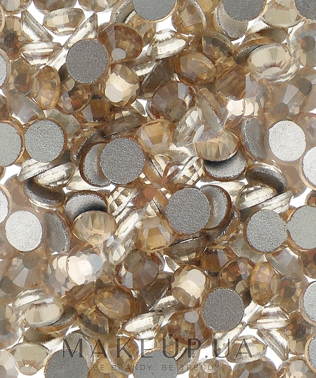 Dekoracyjne kryształki do paznokci Cryctal Golden Shadow, rozmiar SS 08, 100 sztuk - Kodi Professional — Zdjęcie N1