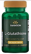 L-glutamina - Swanson L-Glutathione 250mg — Zdjęcie N1