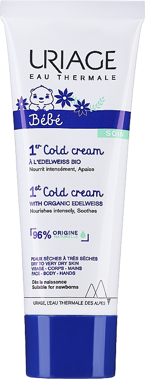 Krem chroniący przed zimnem dla dzieci - Uriage Bébé Cold Cream