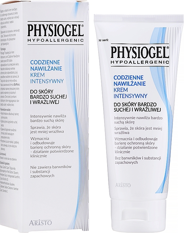 PRZECENA! Intensywny krem nawilżający do skóry bardzo suchej i wrażliwej - Physiogel Intensive Cream * — Zdjęcie N2