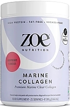 Hydrolizowany kolagen morski, aromat malinowy - Zoe Nutrition Marine Collagen Raspberry — Zdjęcie N1