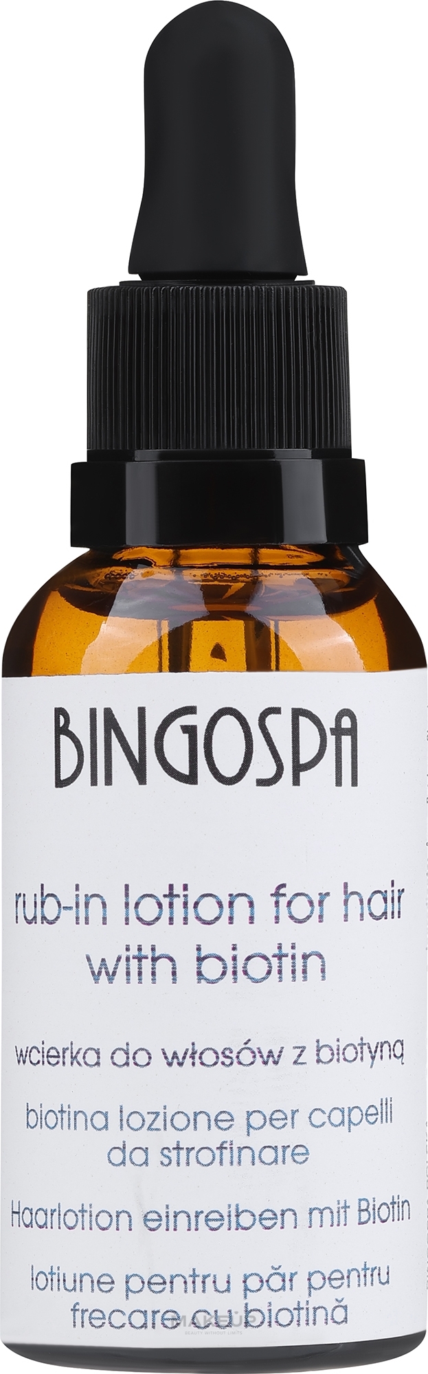 Balsam do włosów z biotyną 20% - BingoSpa Biotin 20% For Hair Rub-In Lotion — Zdjęcie 30 ml