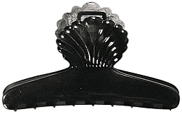 Spinka do włosów Muszelka, 8 cm 2 szt. czarna - Titania — Zdjęcie N2