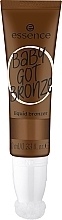 Płynny bronzer do twarzy - Essence Baby Got Bronze Liquid Bronzer — Zdjęcie N1