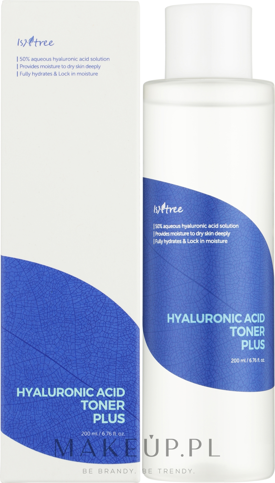 Tonik do twarzy z kwasem hialuronowym - IsNtree Hyaluronic Acid Toner Plus — Zdjęcie 200 ml